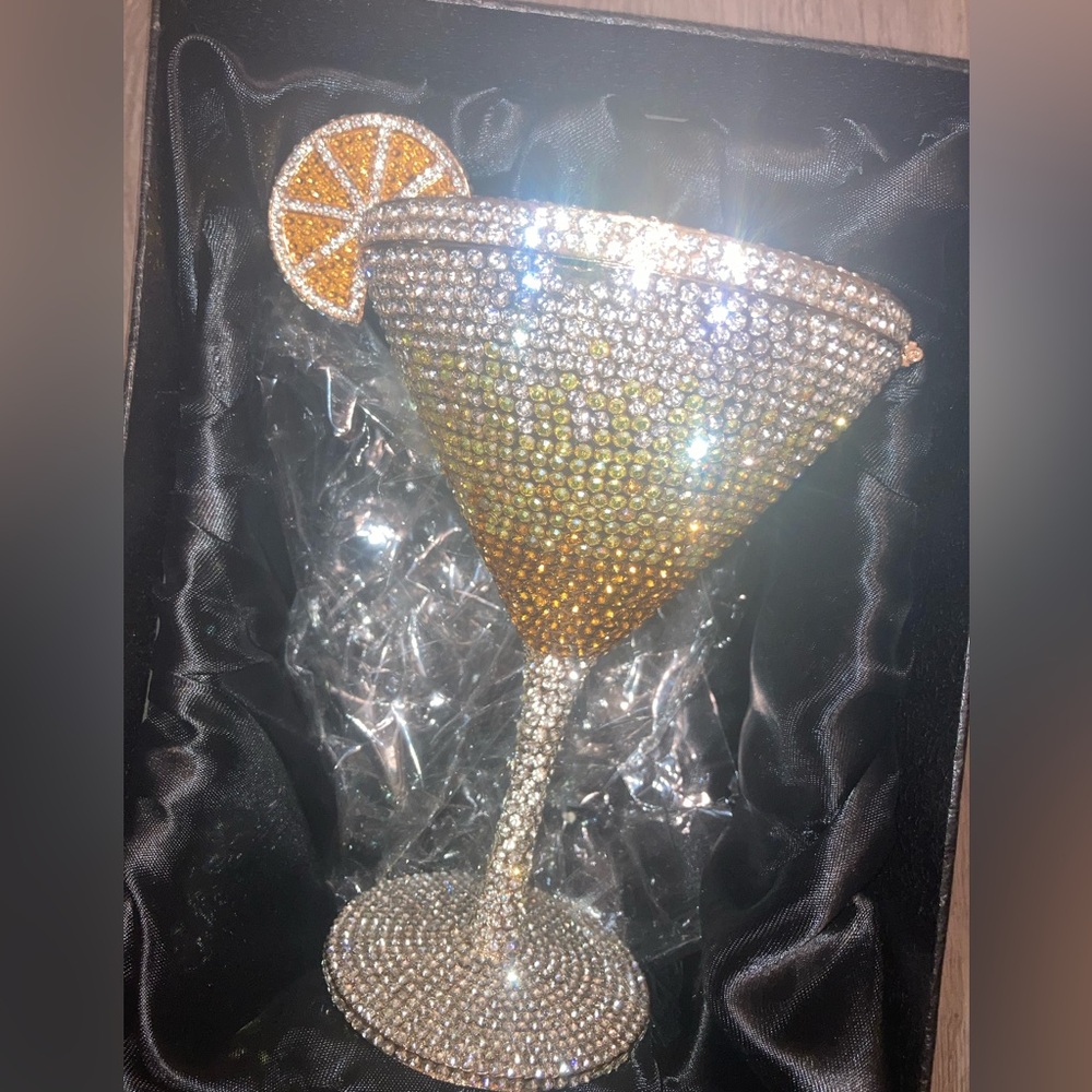 LEMON DROP MARTINI CLUTCH PURSE